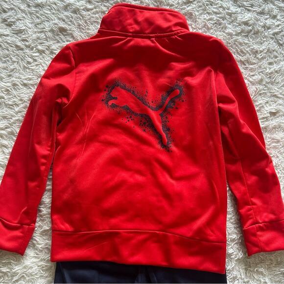 Puma Toddler Boy’s Red and Navy Track Suit Size 4T NWT - Picture 8 of 9